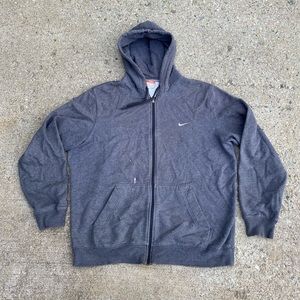 Nike zip up hoodie Y2K